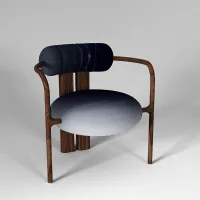 <a href="https://www.galeriegosserez.com/artistes/coudert-maugendre-sebastien.html">Sébastien Coudert-Maugendre</a> - Loire - Fauteuil brodé